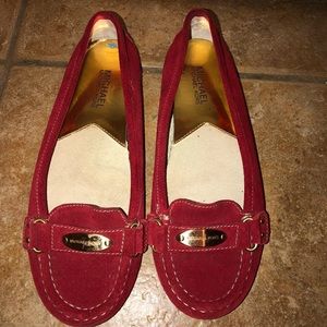 Michael Kors Flats Red Women Size 7.5